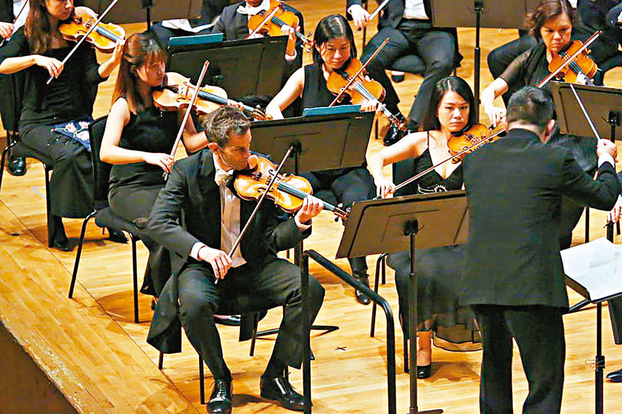 ◆楊宇思參與樂團演出。