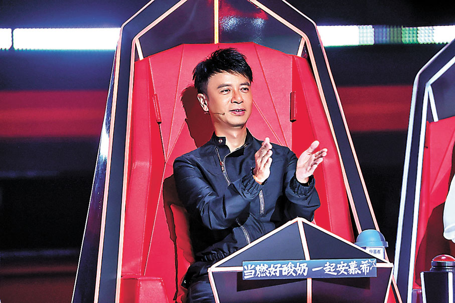 ◆克勤去年為《中國好聲音》第十季擔任導師。