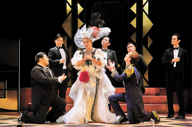 ◆非凡美樂2019年製作的輕歌劇《風流寡婦》。