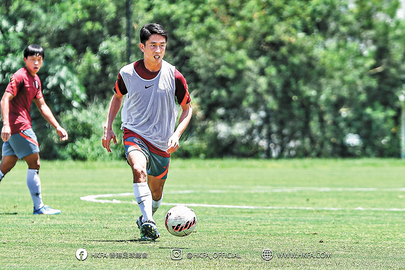◆原籍日本的中村祐人無緣在江東父老面前為港隊上陣。 足總圖片