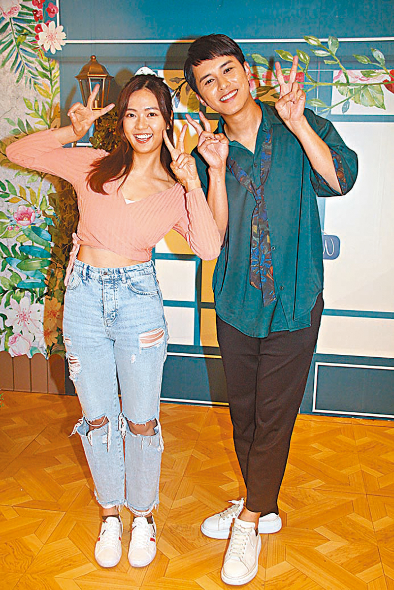 ◆首次參加巡遊的何廣沛和游嘉欣心情雀躍。