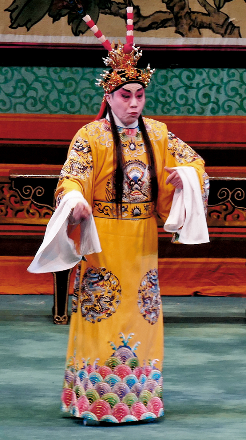 ◆在《梟雄虎將美人威》中，阮兆輝演反派。