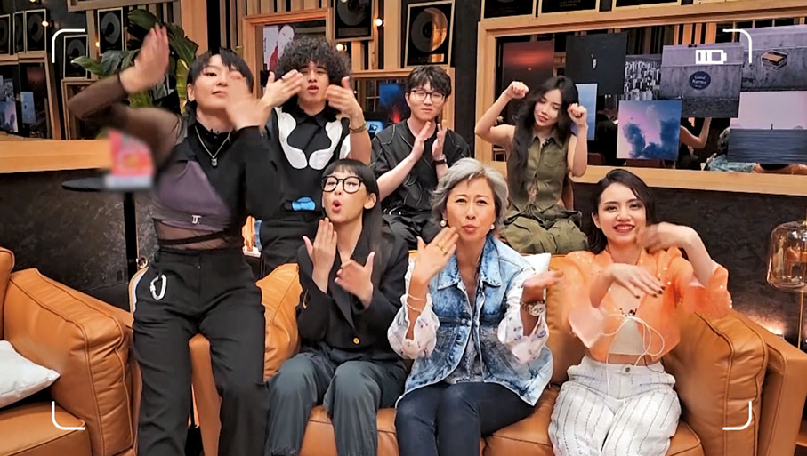 ◆《聲生不息》團隊打成一片，感情要好。