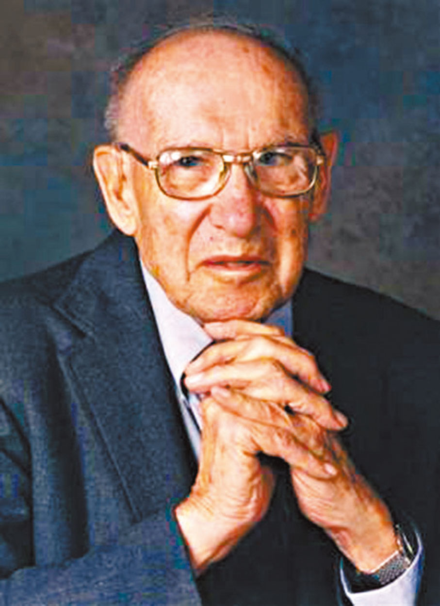 ◆現代管理之父Peter Drucker 　資料圖片