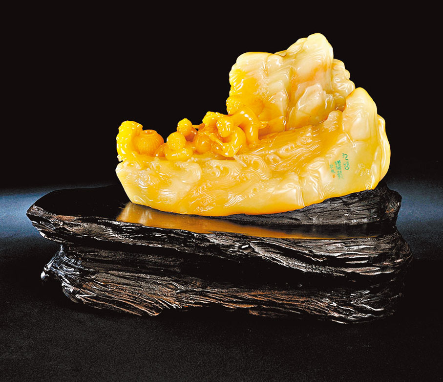 ◆《搏擊》（壽山芙蓉石）