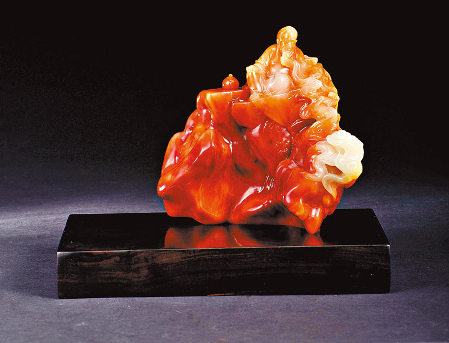 ◆《雲捲雲舒》（壽山芙蓉石）