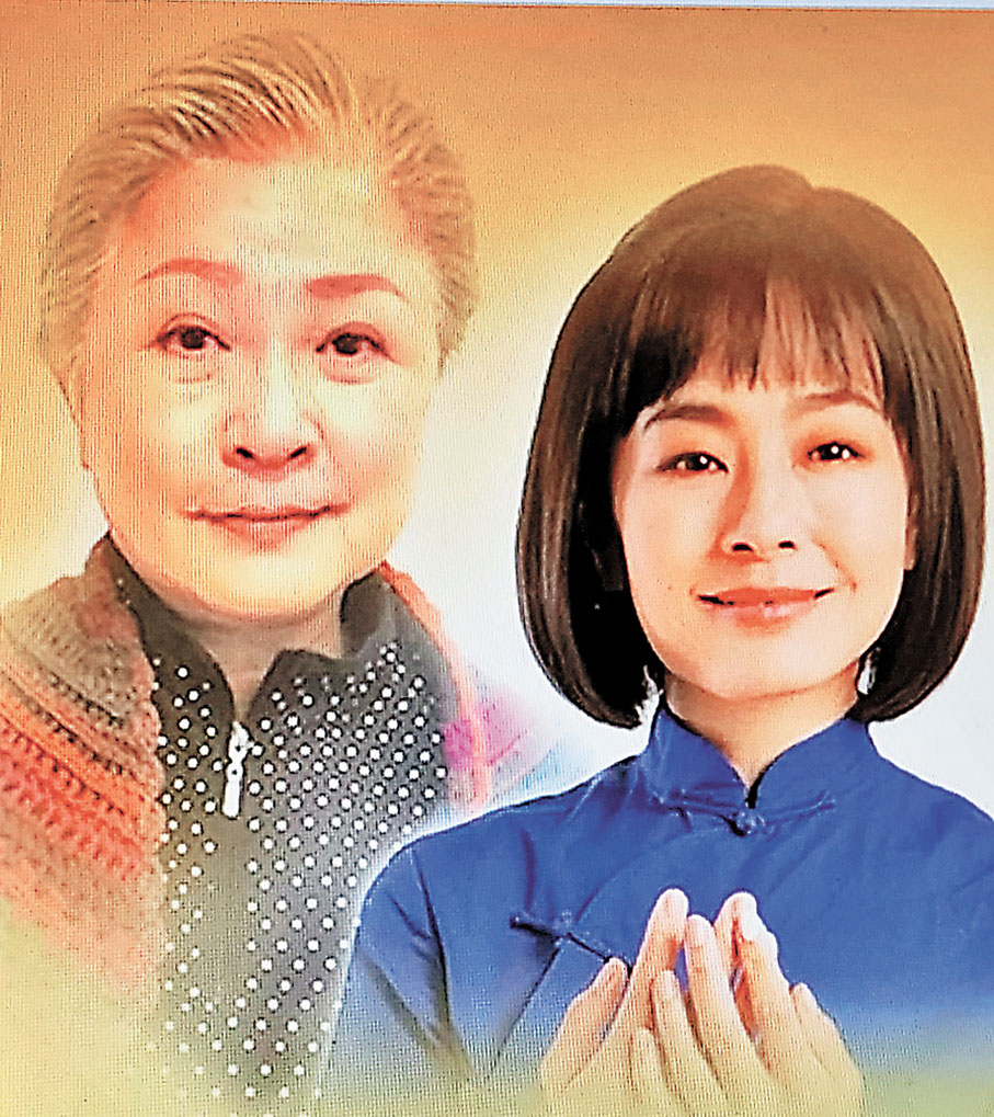 ◆黃淑儀(左)與焦媛親自設計劇中人物造型。