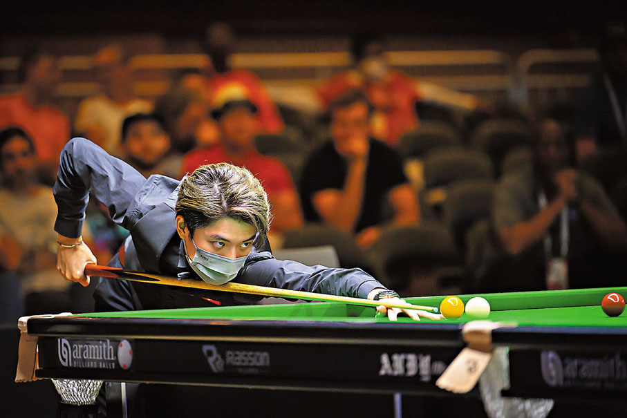 ◆張家瑋在決賽以3：1力挫埃及對手，勇奪金牌。 官網圖片