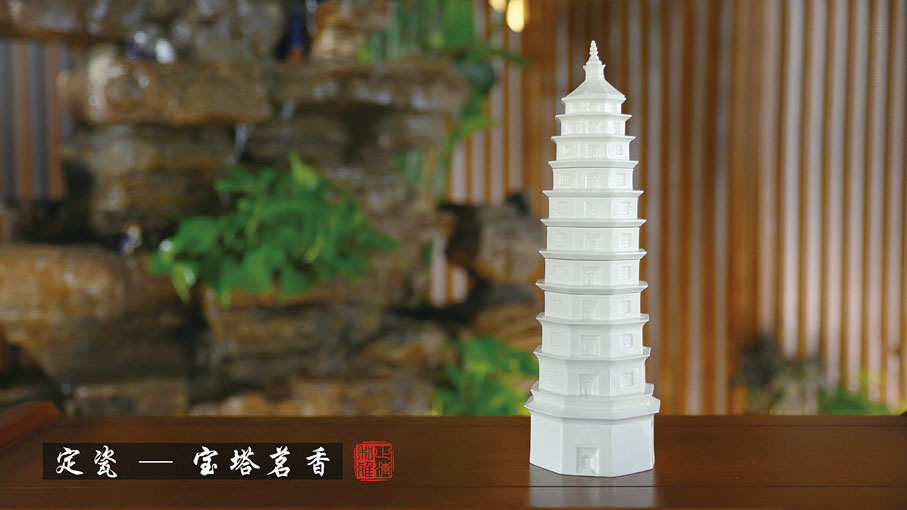 ◆寶塔茗香——將定州的歷史名勝古跡與定州的非遺文化用禪茶的精神相融合創造的作品。
