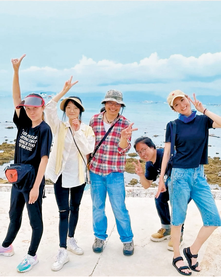 ◆《無窮之路》拍攝組一直合作無間。