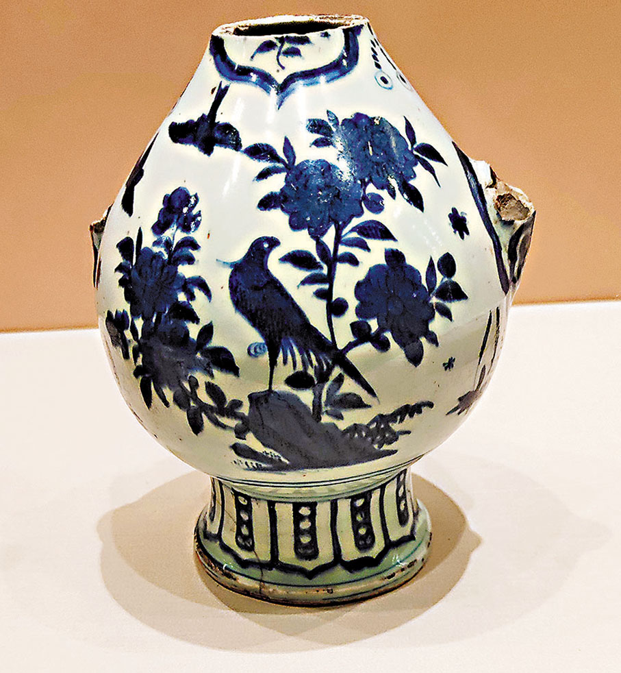 ◆瓷瓶 馬穆魯克王朝時期（公元1250-1517年）。