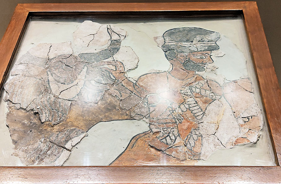 ◆壁畫 青銅時代中期（公元前2000-前1600年）。