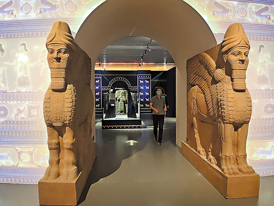 ◆展覽設計契合主題。