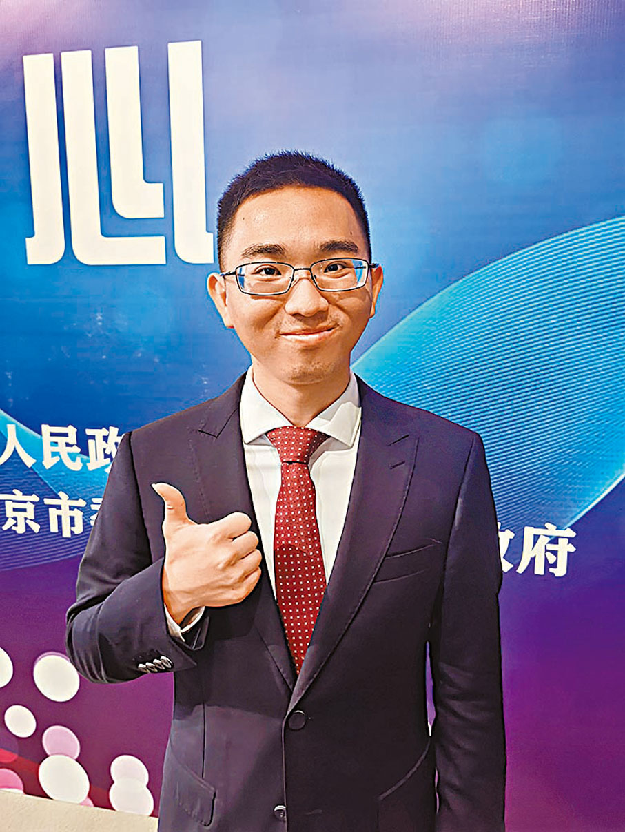 ◆台青、小包智工聯合創始人兼COO徐韜。香港文匯報記者朱燁  攝