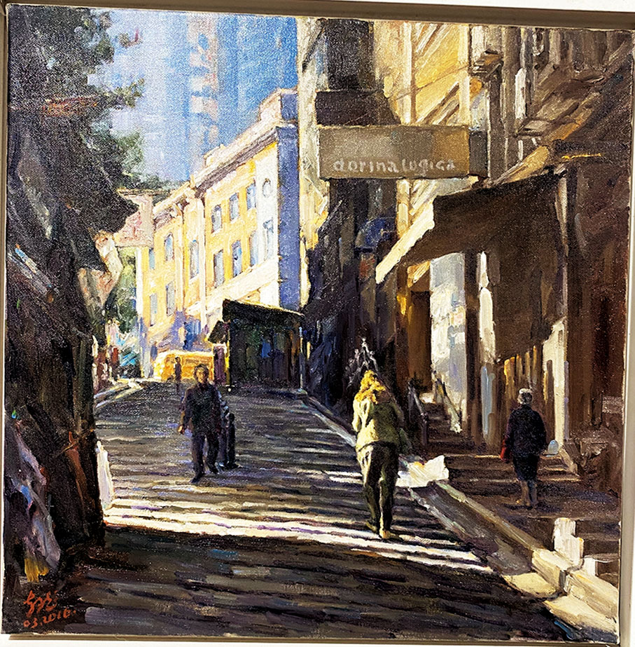 ◆《石板街晨光》