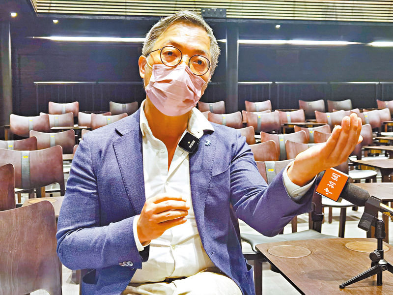 ◆譚兆民認為，粵劇是一個很重要的香港品牌。中新社