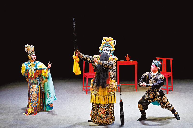 ◆小劇場粵劇《霸王別姬》（新編）劇照。 資料圖片