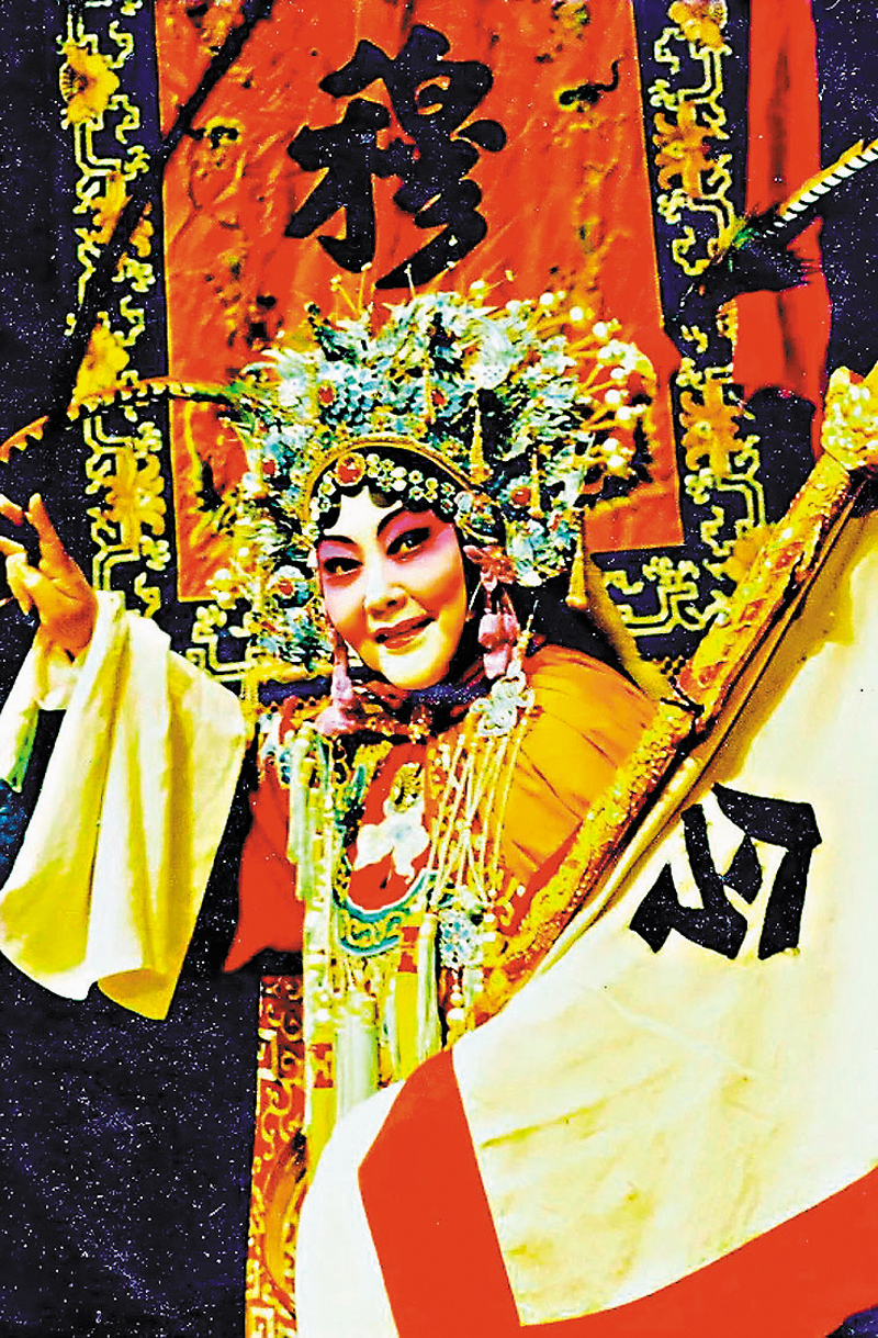 ◆馬金鳳飾演穆桂英，是她的拿手好戲。 