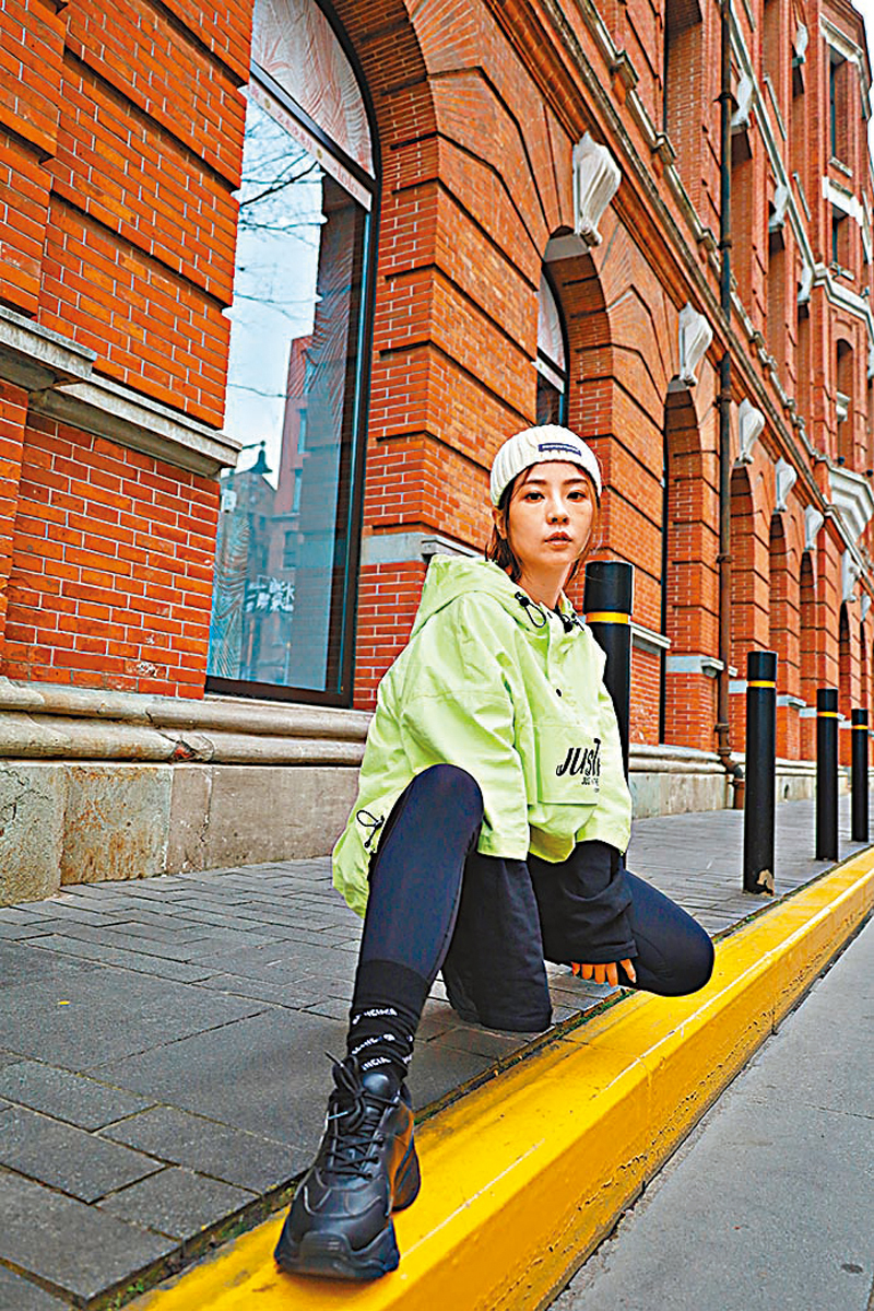 ◆ 谷婭溦到上海打卡熱點朝聖。