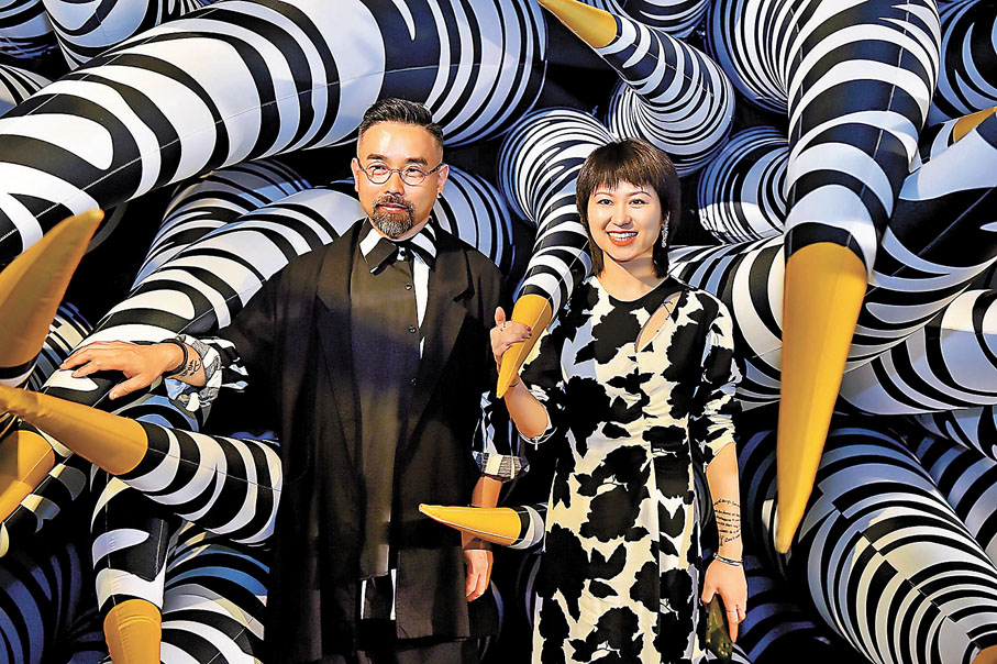 ◆藝術家施揚、羅鳴。