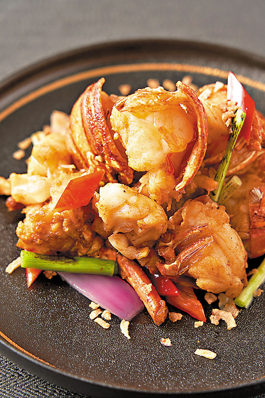 ◆三葱爆本地龍蝦