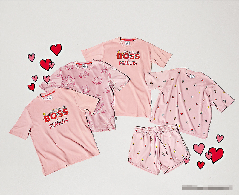 ◆粉紅Logo與印花款