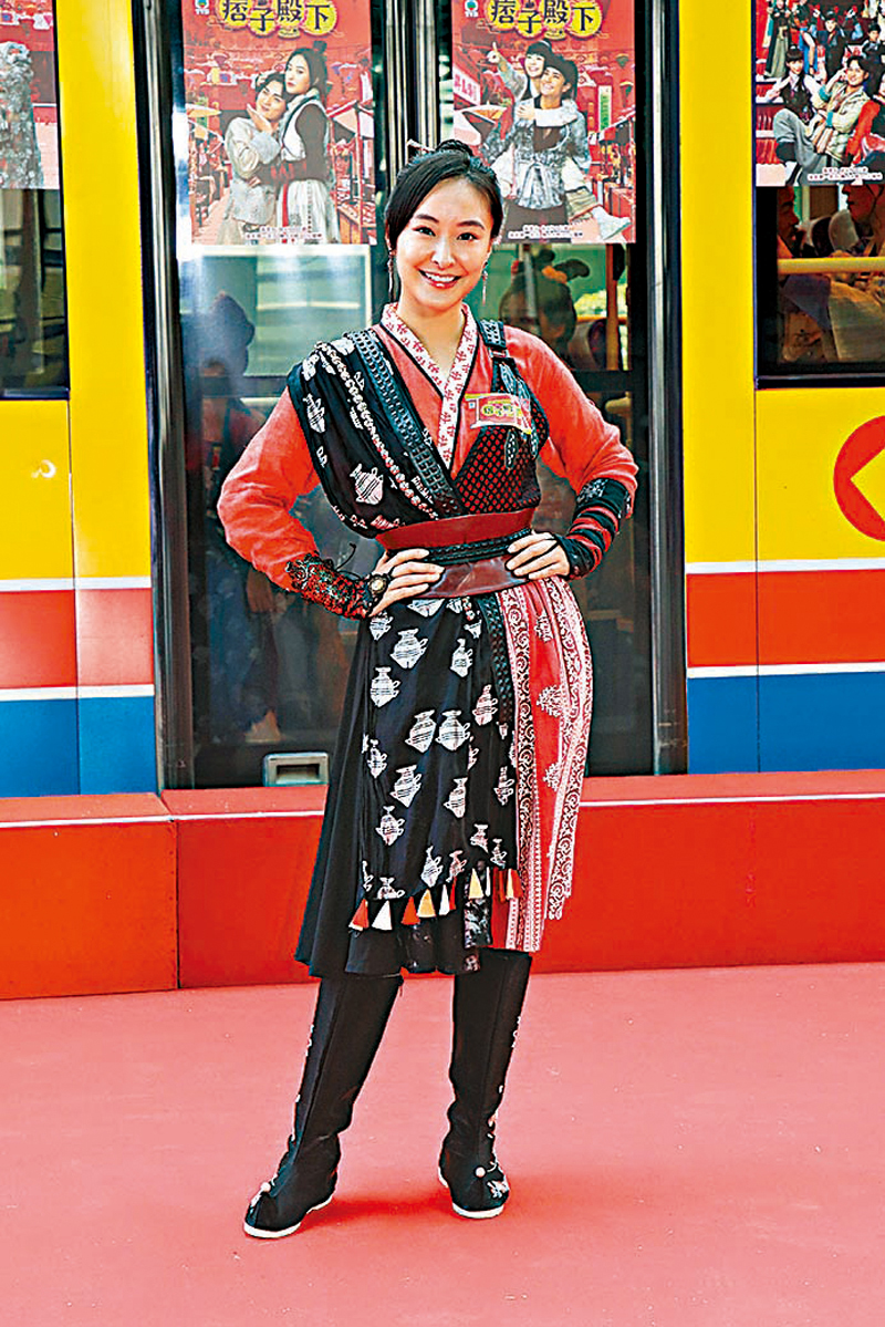 ◆ 陳瀅承認與周嘉洛合作愉快。