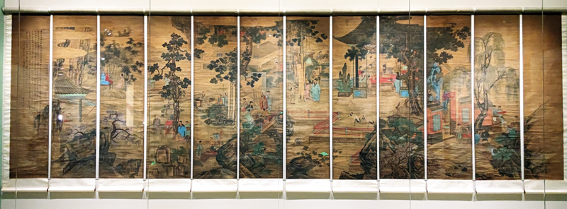 ◆清代 孟之瑞《西園雅集圖》