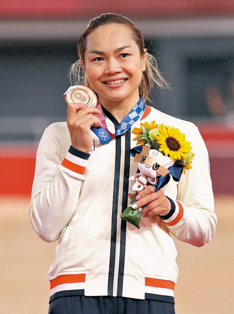 ◆李慧詩獲銀紫荊星章。 資料圖片