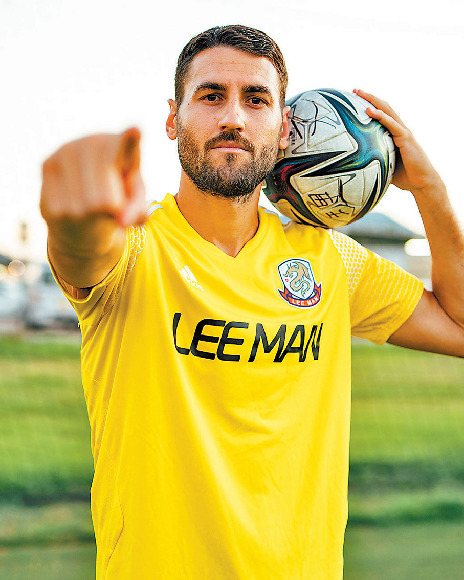 ◆加維蘭加盟理文。 球會圖片