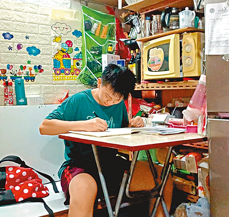 ◆馬同學。　 受訪者供圖