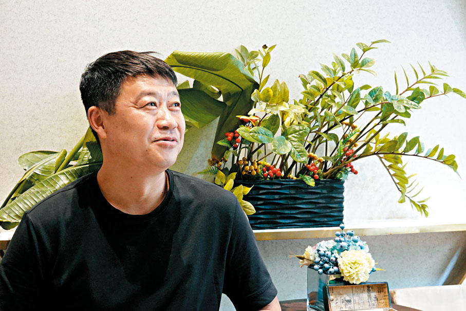 ◆商常青有山東人實誠、不張揚的個性。