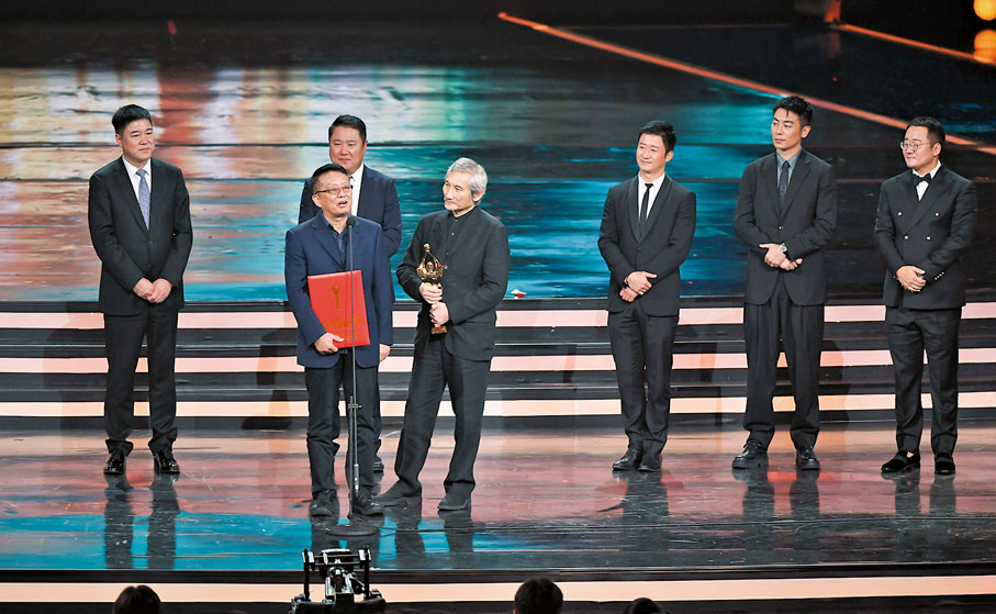 ◆ 《長津湖》摘得本屆百花獎最佳影片獎桂冠。 新華社