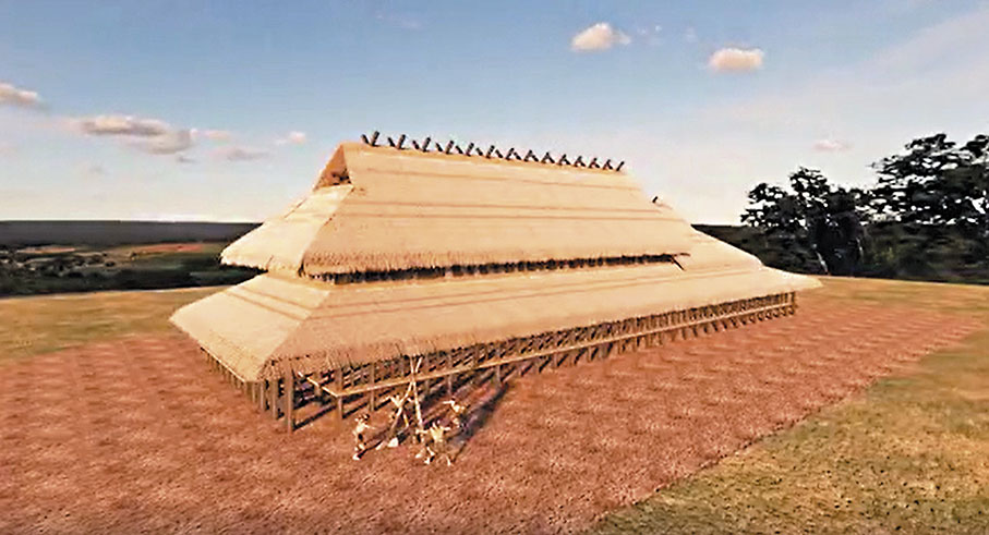 ◆「史前豪宅」F63復原效果圖。