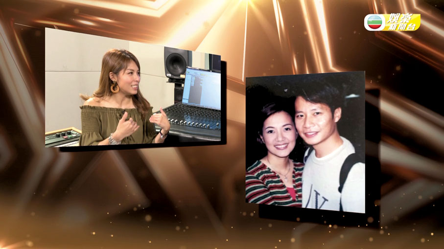 ◆ 鄭子誠在電台工作時認識太太劉倩怡。