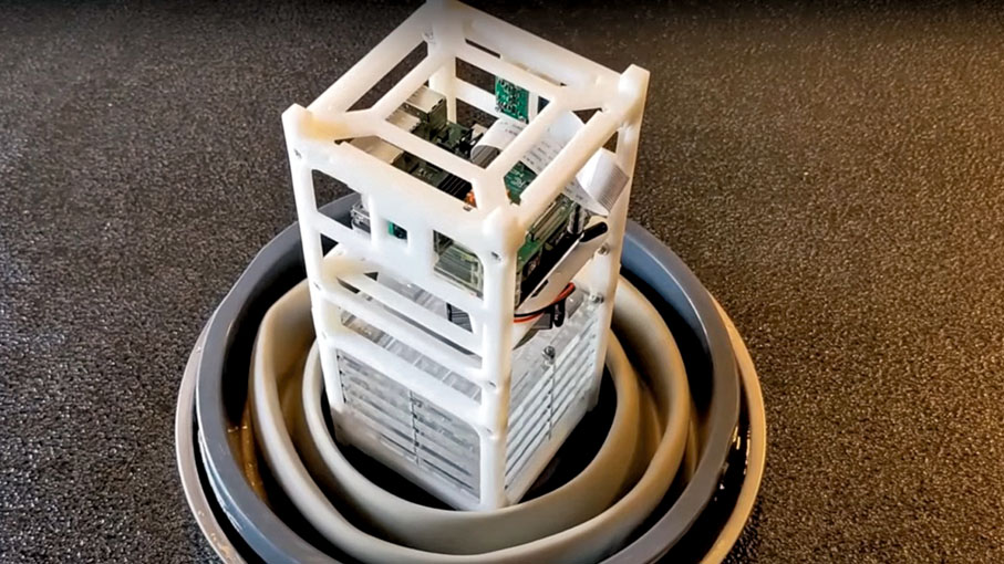 ◆「立方衛星」原型　圖片來源：spASH