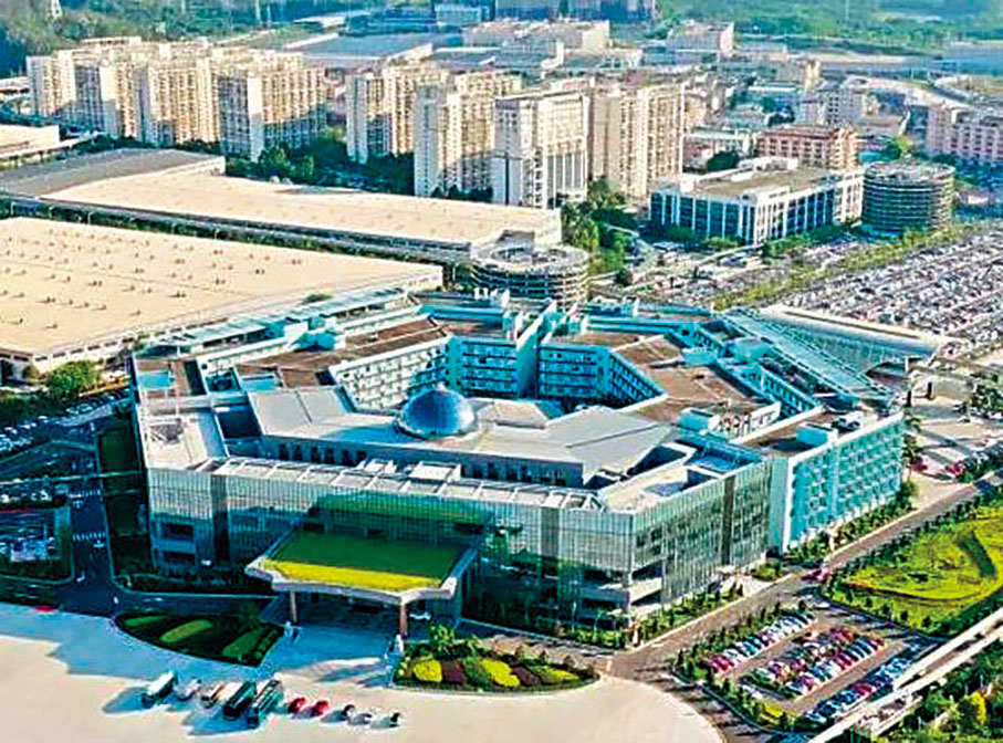 ◆比亞迪今年首次入榜世界500強。圖為比亞迪深圳坪山總部基地。香港文匯報記者李昌鴻 傳真