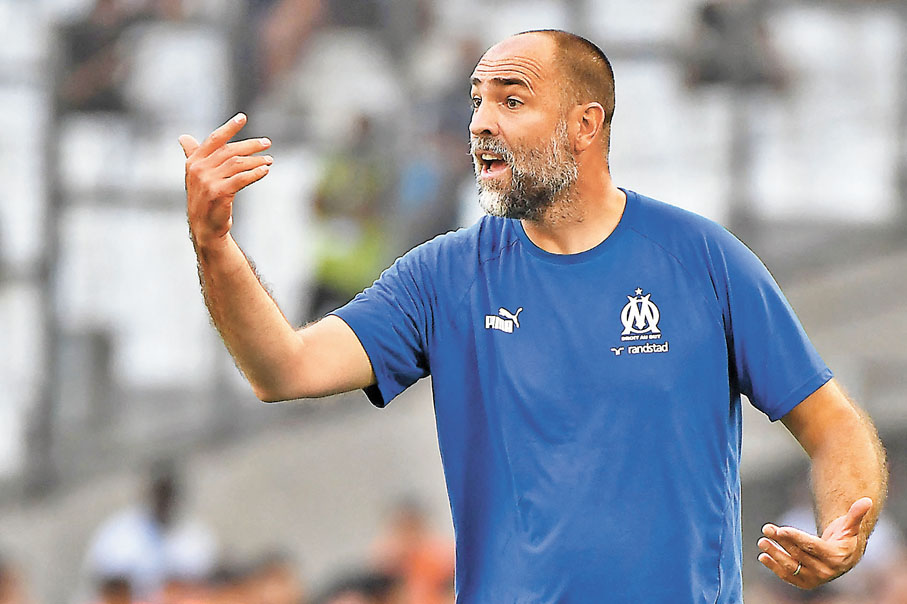 ◆ 杜陀甫接掌馬賽帥印即顯火爆個性。  法新社