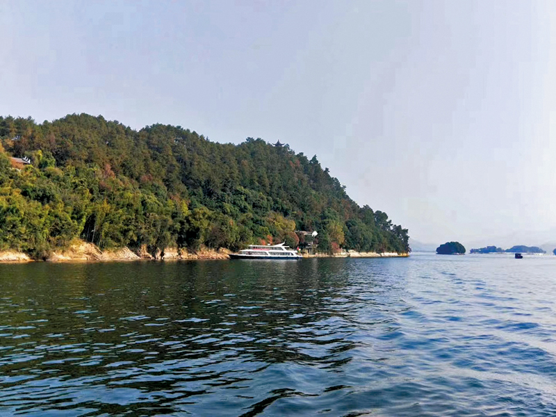 ◆寧波東錢湖一景。 作者供圖