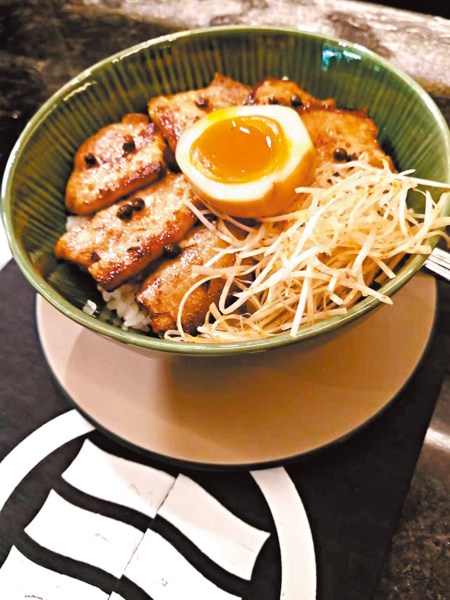 ◆汁燒五花豚丼