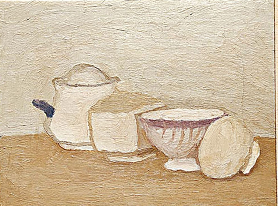 ◆莫蘭迪《靜物》。