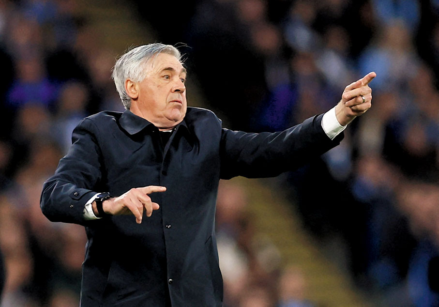 ◆安察洛堤對皇馬新賽季前景充滿信心。 路透社