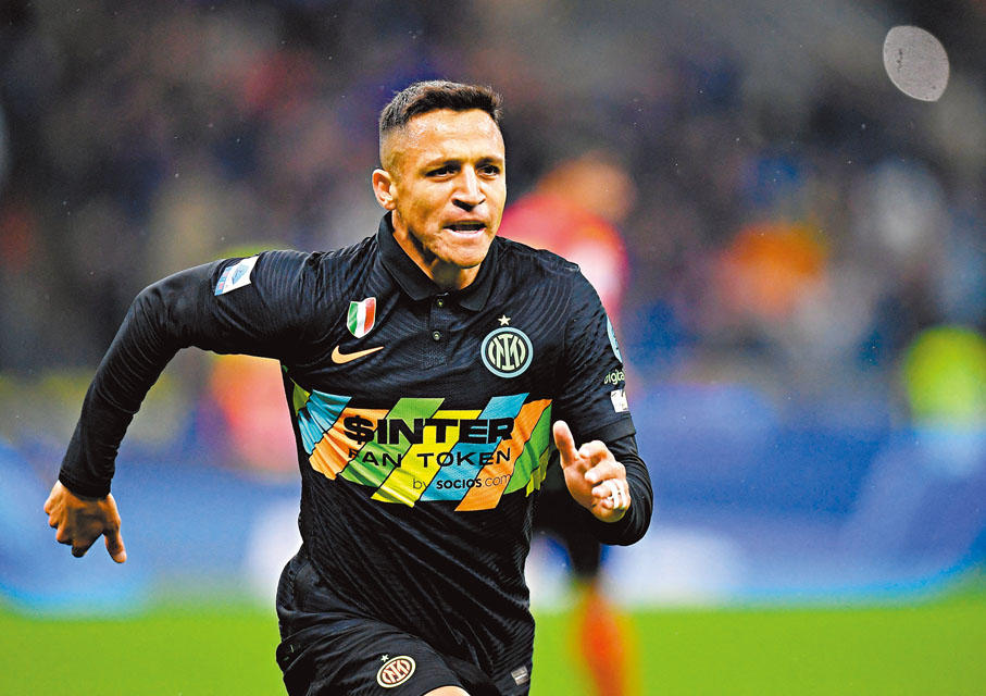 ◆ 阿歷斯山齊士首次踢法甲。 資料圖片