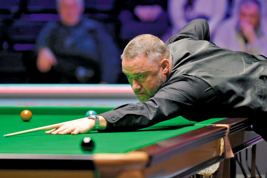 ◆53歲的亨特利已是「廉頗老矣」。WST圖片