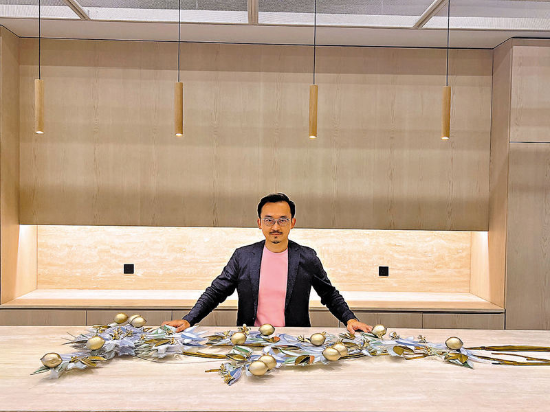 ◆徐志劍期待疫情過後可於大灣區內地城市正式開設分公司。  張岳悅 攝