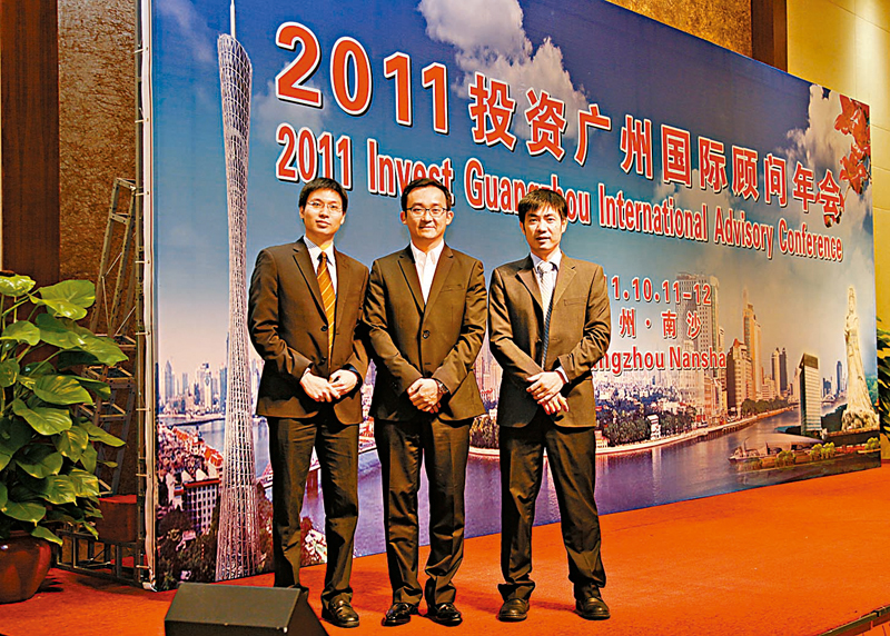 ◆徐志劍2011年被「投資廣州」邀請，擔任城市發展顧問。