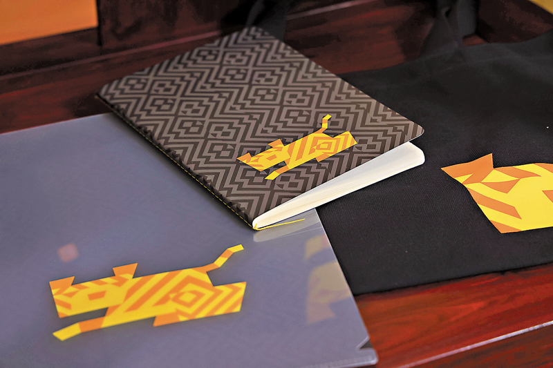 ◆劉小康為香港故宮文化博物館設計的標誌融合傳統與現代。