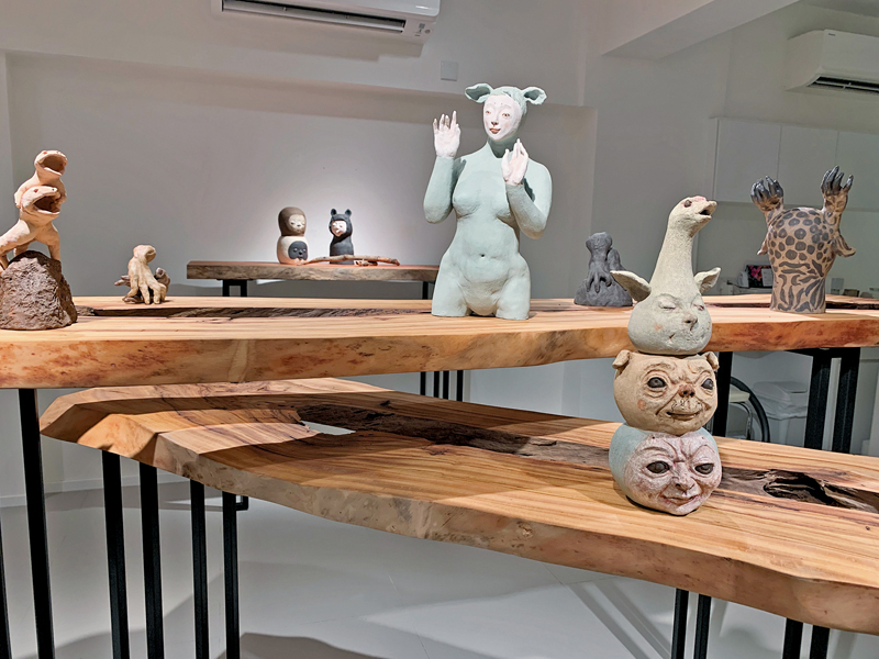 ◆此次為曹氏近年較大規模的全面展覽。 主辦方提供