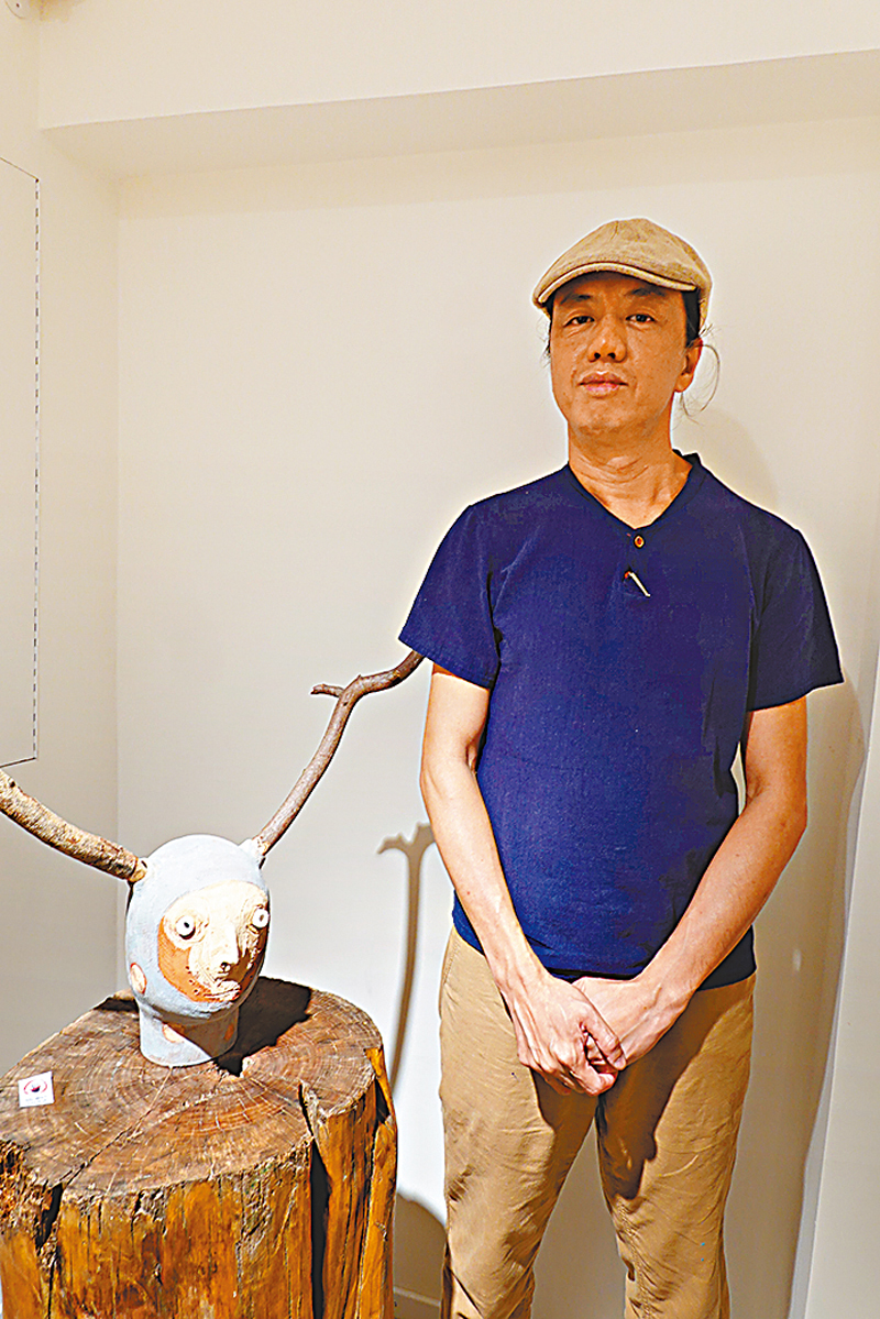 ◆曹涵凱希望觀眾可以發揮自己的想像力來理解作品。