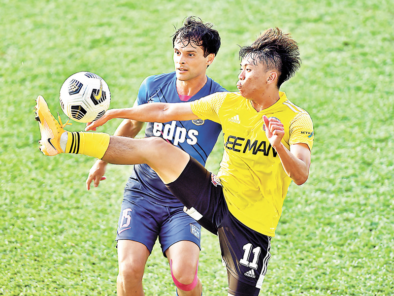 ◆理文（黃衫）對傑志首循環聯賽將於10月29日上演。 資料圖片